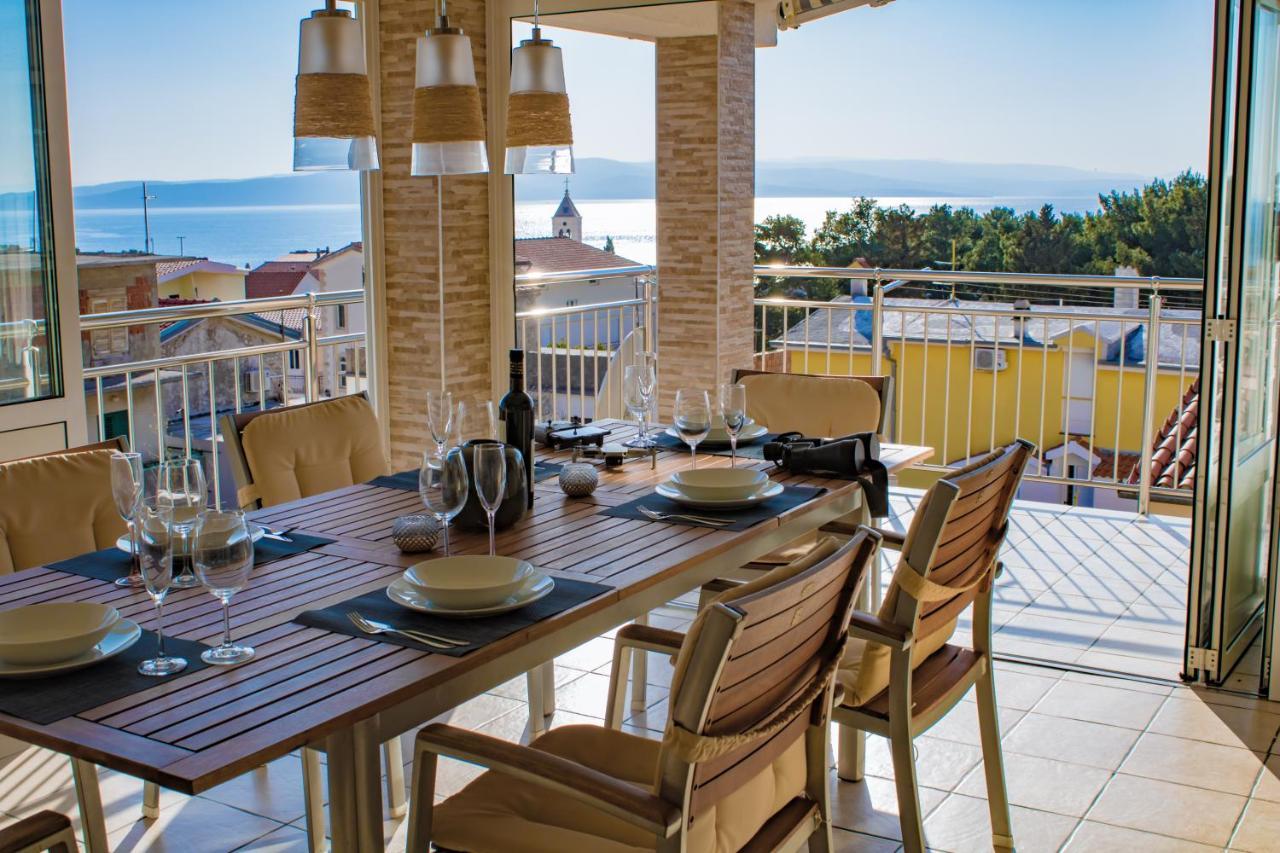 Penthouse Altus Apartment Baska Voda Luaran gambar